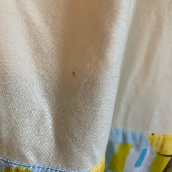 eShakti Lemon Print Dress retro homemaker traditional fun print midi - Picture 6 of 11